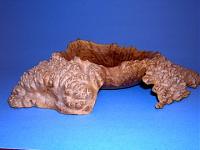 hand carved mallee burl