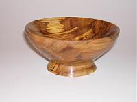 Small spalted sweetgum bowl