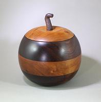 Beads of Courage box, walnut and cherry