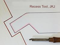 Recess tool