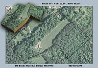 May2000 satellite photo of farm with 3D model