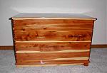 The LOML's large blanket chest. 3' wide x 2' tall x 2' deep